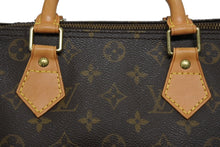 画像をギャラリービューアに読み込む, 極美品 LOUISVUITTON ルイヴィトン スピーディ35 ハンドバッグ M41526 モノグラムキャンバス ゴールド金具 ブラウン 中古 4b009535