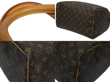 画像をギャラリービューアに読み込む, 極美品 LOUISVUITTON ルイヴィトン スピーディ35 ハンドバッグ M41526 モノグラムキャンバス ゴールド金具 ブラウン 中古 4b009535