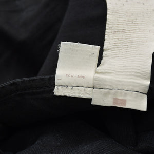 LOUIS VUITTON ルイヴィトン グラフィティ デニムパンツ MODP56BCT 36サイズ ブラック マークジェイコブス スティーブンスプラウス シルバー金具 美品 中古 4a009538