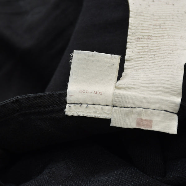 LOUIS VUITTON ルイヴィトン グラフィティ デニムパンツ MODP56BCT 36サイズ ブラック マークジェイコブス スティーブンスプラウス シルバー金具 美品 中古 4a009538