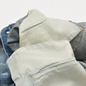 HELMUT LANG ヘルムートラング ペインタージーンズ インディゴブルー 本人期 アーカイブ シルバー金具 美品 中古 4a009565