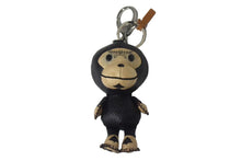 画像をギャラリービューアに読み込む, 極美品 A BATHING APE BAPE×MCM アベイシングエイプ エムシーエム ベイビーマイロチャーム ヴィセトス KEY CHAIN ブラック 中古 9594