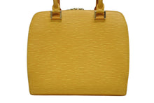 画像をギャラリービューアに読み込む, 極美品 LOUIS VUITTON ルイヴィトン ポンヌフ ハンドバッグ M52059 エピレザー イエロー ゴールド金具 中古 4b009720