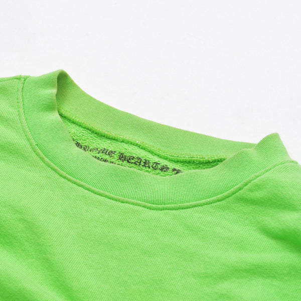 極美品 CHROME HEARTS クロムハーツ Matty Boy マッティボーイ Sex Records スウェット トレーナー グリーン マルチカラー サイズM 中古 4a006673