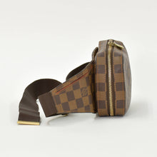 画像をギャラリービューアに読み込む, LOUIS VUITTON ルイヴィトン ジェロニモス ウエストバッグ ボディバッグ N51994 ダミエ ブラウン 美品 中古 4b009740