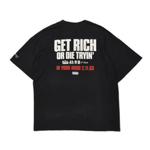 画像をギャラリービューアに読み込む, VINTAGE ヴィンテージ 00's GET RICH OR DIE TRYIN' ムービーTシャツ サイズXXL 50CENT ブラック プロモーション 映画 美品 中古 4b009818