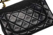 画像をギャラリービューアに読み込む, CHANEL シャネル ミニマトラッセ17 Sフラップ Sチェーンショルダーバッグ 1番台 ラムスキン ココマーク ブラック 美品 中古 4b009874