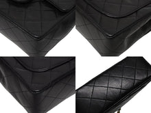 画像をギャラリービューアに読み込む, CHANEL シャネル ミニマトラッセ17 Sフラップ Sチェーンショルダーバッグ 1番台 ラムスキン ココマーク ブラック 美品 中古 4b009874