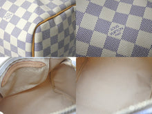 Load image into Gallery viewer, LOUIS VUITTON ルイヴィトン ダミエ アズール スピーディ30 ハンドバッグ N41533 ホワイト ゴールド金具 ロゴ 美品 中古 4b000988