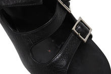 Load image into Gallery viewer, 極美品 SAINT LAURENT サンローラン 6連ベルトサンダル ヒール チャンキーソール レザー ブラック シルバー金具 サイズ38 中古 4b009954