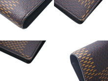 画像をギャラリービューアに読み込む, 極美品 LOUIS VUITTON × NIGO ルイヴィトン ニゴ ダミエ ジャイアント ポルトフォイユ ブラザ 長財布 N60393 ブラウン ウォレット 中古 4c073092