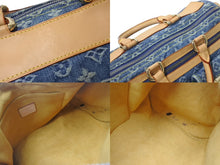 Load image into Gallery viewer, LOUIS VUITTON ルイヴィトン ネオスピーディ ハンドバッグ M95019 モノグラムデニム ゴールド金具 美品 中古 4c076247