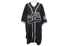 画像をギャラリービューアに読み込む, 極美品 BadBoy Entertainment バッドボーイエンターテイメント ベースボールシャツ 20周年記念 Biggieモデル ポリエステル ブラック サイズXXXL 中古 4b004855