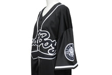 画像をギャラリービューアに読み込む, 極美品 BadBoy Entertainment バッドボーイエンターテイメント ベースボールシャツ 20周年記念 Biggieモデル ポリエステル ブラック サイズXXXL 中古 4b004855