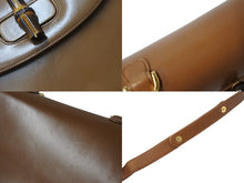 画像をギャラリービューアに読み込む, GUCCI グッチ バンブー 2WAYバッグ 000・01・0633 レザー ブラウン イタリア製 ゴールド金具 美品 中古 4b002672