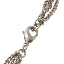 画像をギャラリービューアに読み込む, CHANEL シャネル ネックレス 重量約140.98g B15B刻印 全長約91.5cm ココマーク メタル ラインストーン シルバー クリア 美品 中古 4b013929