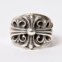 画像をギャラリービューアに読み込む, CHROME HEARTS クロムハーツ キーパーリング 指輪 サイズ21号 重量21.3g 1992刻印 シルバー925 美品 中古 4b014093