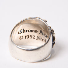 画像をギャラリービューアに読み込む, CHROME HEARTS クロムハーツ キーパーリング 指輪 サイズ21号 重量21.3g 1992刻印 シルバー925 美品 中古 4b014093