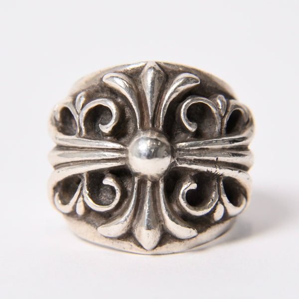 CHROME HEARTS クロムハーツ キーパーリング 指輪 サイズ20号 重量20g 1992刻印 シルバー925 美品 中古 4b014094