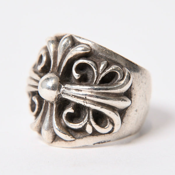 CHROME HEARTS クロムハーツ キーパーリング 指輪 サイズ20号 重量20g 1992刻印 シルバー925 美品 中古 4b014094
