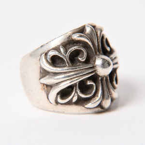 CHROME HEARTS クロムハーツ キーパーリング 指輪 サイズ20号 重量20g 1992刻印 シルバー925 美品 中古 4b014094