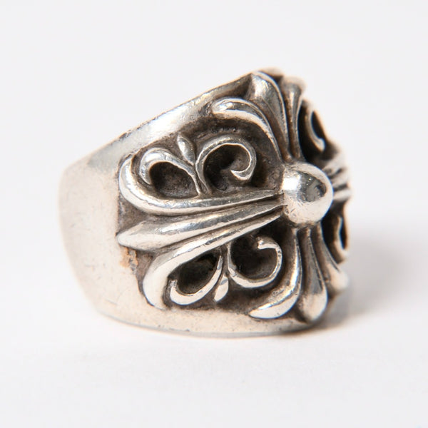CHROME HEARTS クロムハーツ キーパーリング 指輪 サイズ20号 重量20g 1992刻印 シルバー925 美品 中古 4b014094
