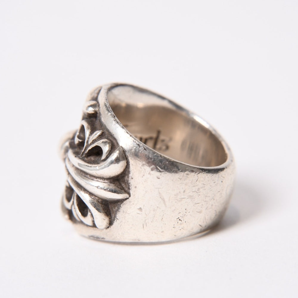 CHROME HEARTS Keeper Ring Size 20 Weight 20g 1992 Engraved Silver 925 Good Condition Used 4b014094