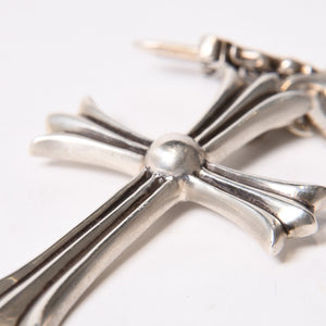 CHROME HEARTS クロムハーツ CH CRS LG & No5 DGGR ラージクロス ダガー キーリング 重量約52.2g 美品 中古 4b014089