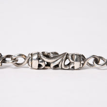 画像をギャラリービューアに読み込む, CHROME HEARTS クロムハーツ ケルティック ローラーウォレットチェーン 6リンク1クリップ 約166g 美品 中古 4b014080