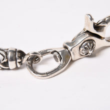 画像をギャラリービューアに読み込む, CHROME HEARTS クロムハーツ ケルティック ローラーウォレットチェーン 6リンク1クリップ 約166g 美品 中古 4b014080