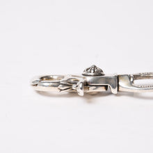 画像をギャラリービューアに読み込む, CHROME HEARTS クロムハーツ ケルティック ローラーウォレットチェーン 6リンク1クリップ 約166g 美品 中古 4b014080