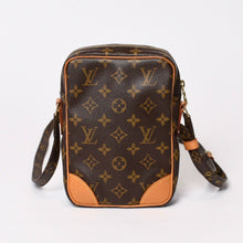 画像をギャラリービューアに読み込む, 極美品 LOUIS VUITTON ルイヴィトン ダヌーブ ショルダーバッグ M45266 モノグラム PVC レザー ゴールド金具 中古 4b013935