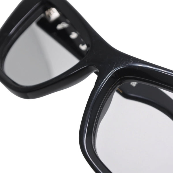 OFF-WHITE Date Glasses Eyewear OERI045 1007 Size 57□20-145 Arrow Logo Acetate Black Good Used 4b013978