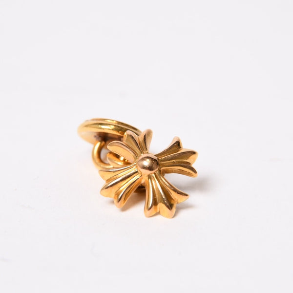 新品同様 CHROME HEARTS クロムハーツ CHプラス カフス 22K 22.2g 希少 中古 4b014086