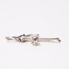 画像をギャラリービューアに読み込む, CHROME HEARTS クロムハーツ CH CRS LG &amp; No5 DGGR ラージクロス ダガー キーリング 重量約55.7g 美品 中古 4b014090