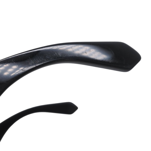OFF-WHITE Date Glasses Eyewear OERI045 1007 Size 57□20-145 Arrow Logo Acetate Black Good Used 4b013978