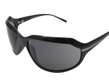 画像をギャラリービューアに読み込む, 極美品 PRADA プラダ カーブ サングラス アイウェア SPR14G プラスチック 72◻︎16 110 ブラック シルバー金具 中古 4b006187