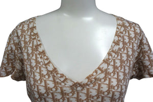 希少‼️ChristianDior VネックTシャツ ガリアーノ期 フラワー刺繍 美品‼️ChristianDior VネックTシャツ ガリアーノ期 フラワー刺繍 希少