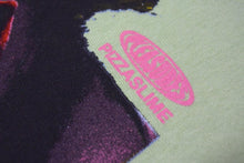 画像をギャラリービューアに読み込む, 極美品 PLEASURES x PIZZASLIME プレジャーズ ピザスライム 半袖Ｔシャツ グリーン コットン サイズXL 中古 4c076144