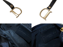 画像をギャラリービューアに読み込む, 極美品 Christian Dior クリスチャンディオール サドルコインケース 小銭入れ TR 0032 ネイビー トロッター柄 ガリアーノ期 中古 4b006281