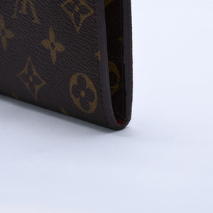 新品同様品 LOUIS VUITTON ルイヴィトン モノグラム 財布 ポルトフォイユ ジョセフィーヌ M60708 中古 4a004168