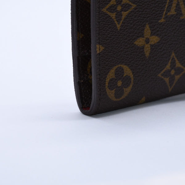 新品同様品 LOUIS VUITTON ルイヴィトン モノグラム 財布 ポルトフォイユ ジョセフィーヌ M60708 中古 4a004168