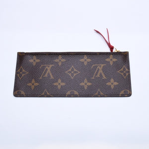 新品同様品 LOUIS VUITTON ルイヴィトン モノグラム 財布 ポルトフォイユ ジョセフィーヌ M60708 中古 4a004168