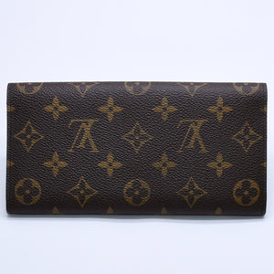 新品同様品 LOUIS VUITTON ルイヴィトン モノグラム 財布 ポルトフォイユ ジョセフィーヌ M60708 中古 4a004168