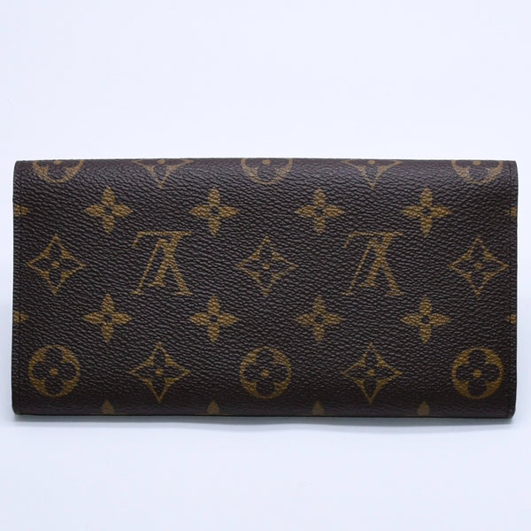 新品同様品 LOUIS VUITTON ルイヴィトン モノグラム 財布 ポルトフォイユ ジョセフィーヌ M60708 中古 4a004168