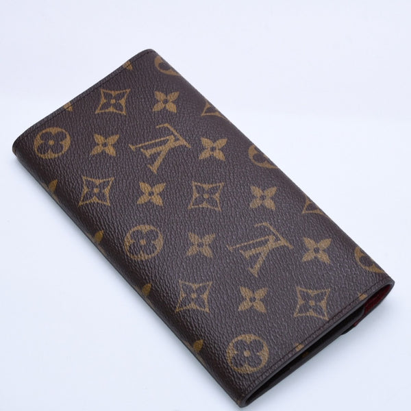 新品同様品 LOUIS VUITTON ルイヴィトン モノグラム 財布 ポルトフォイユ ジョセフィーヌ M60708 中古 4a004168