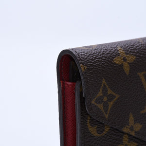 新品同様品 LOUIS VUITTON ルイヴィトン モノグラム 財布 ポルトフォイユ ジョセフィーヌ M60708 中古 4a004168