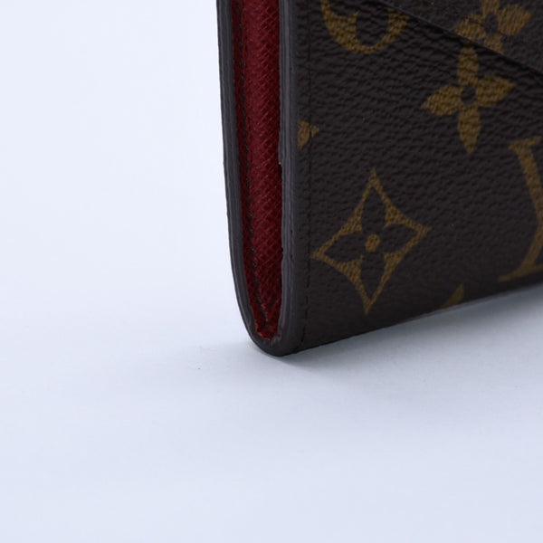 新品同様品 LOUIS VUITTON ルイヴィトン モノグラム 財布 ポルトフォイユ ジョセフィーヌ M60708 中古 4a004168