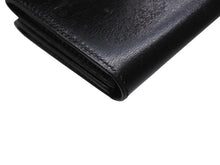 画像をギャラリービューアに読み込む, HERMES エルメス べアンミニ カードケース 名刺入れ ボックスカーフ ブラック シルバー金具 ◻︎G刻印 良品 中古 4b006204