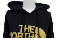 Load image into Gallery viewer, GUCCI グッチ x THE NORTHFACE ザノースフェイス コラボ ロゴパーカー ブラック イエロー コットン サイズXL 651724 美品 中古 4c074679